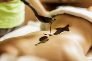 Anwendung: Wellness-Schokoladen Massage